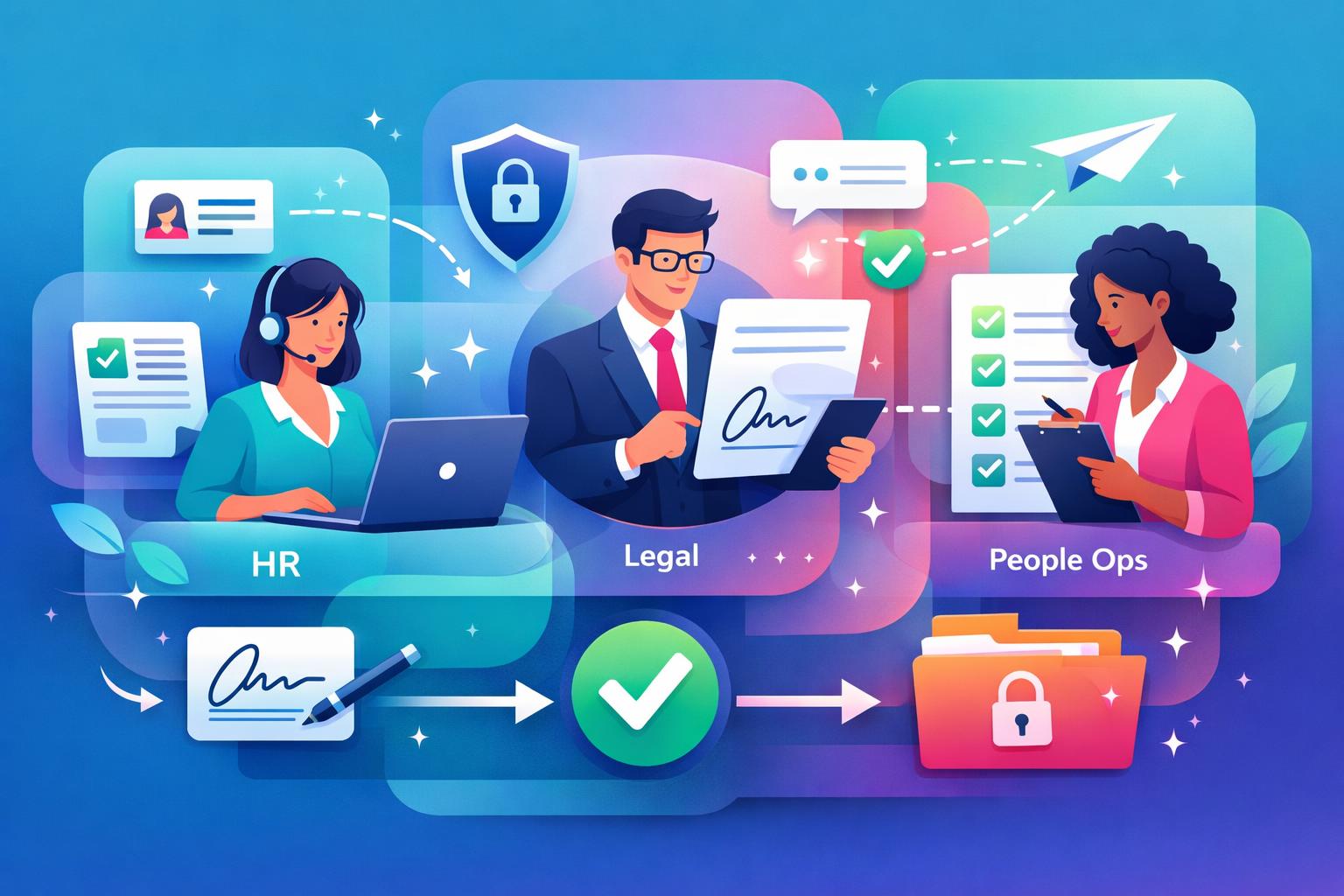 onboarding kontrakt proces