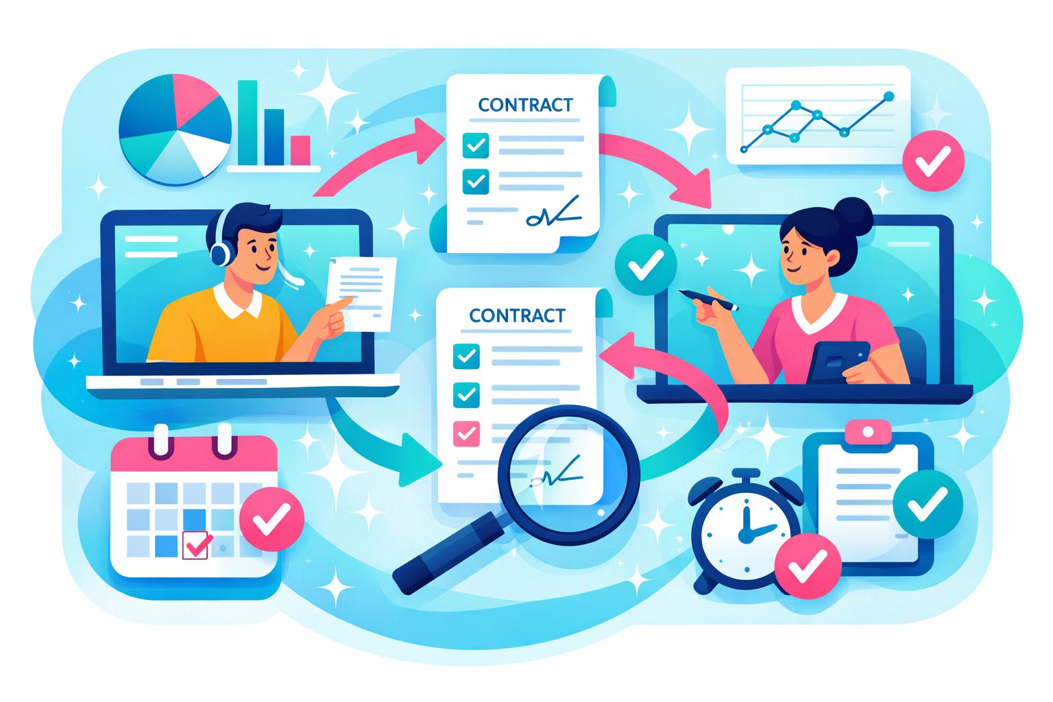 Kontraktstyring af kontrakter for freelancere