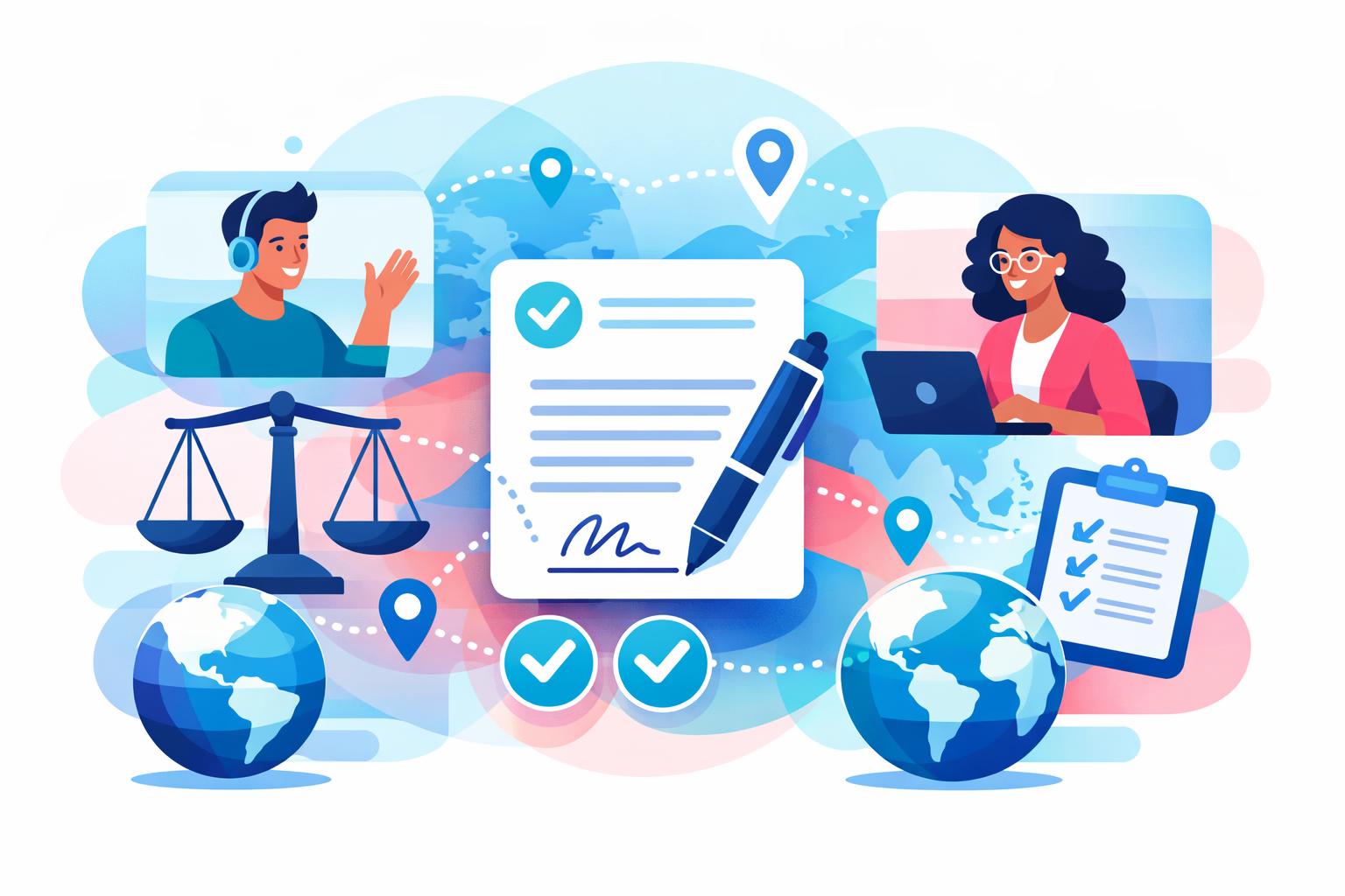 Contract Automation for International Employment Contracts