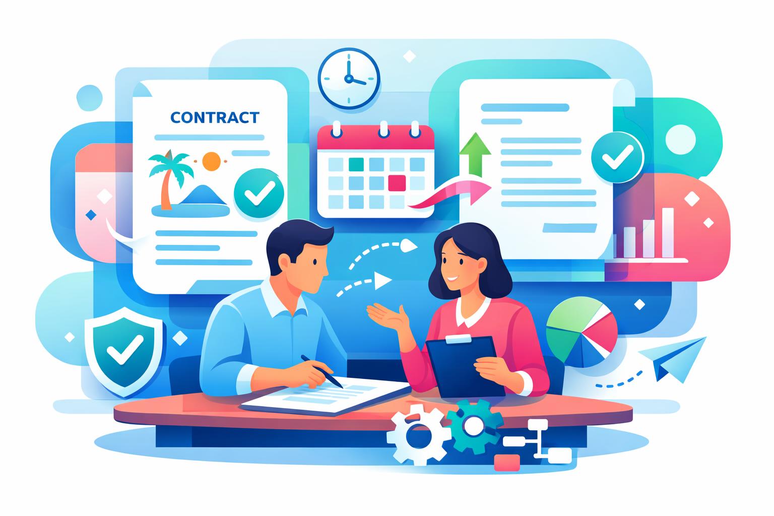Ferieloven i kontrakter med sikker AI contract review