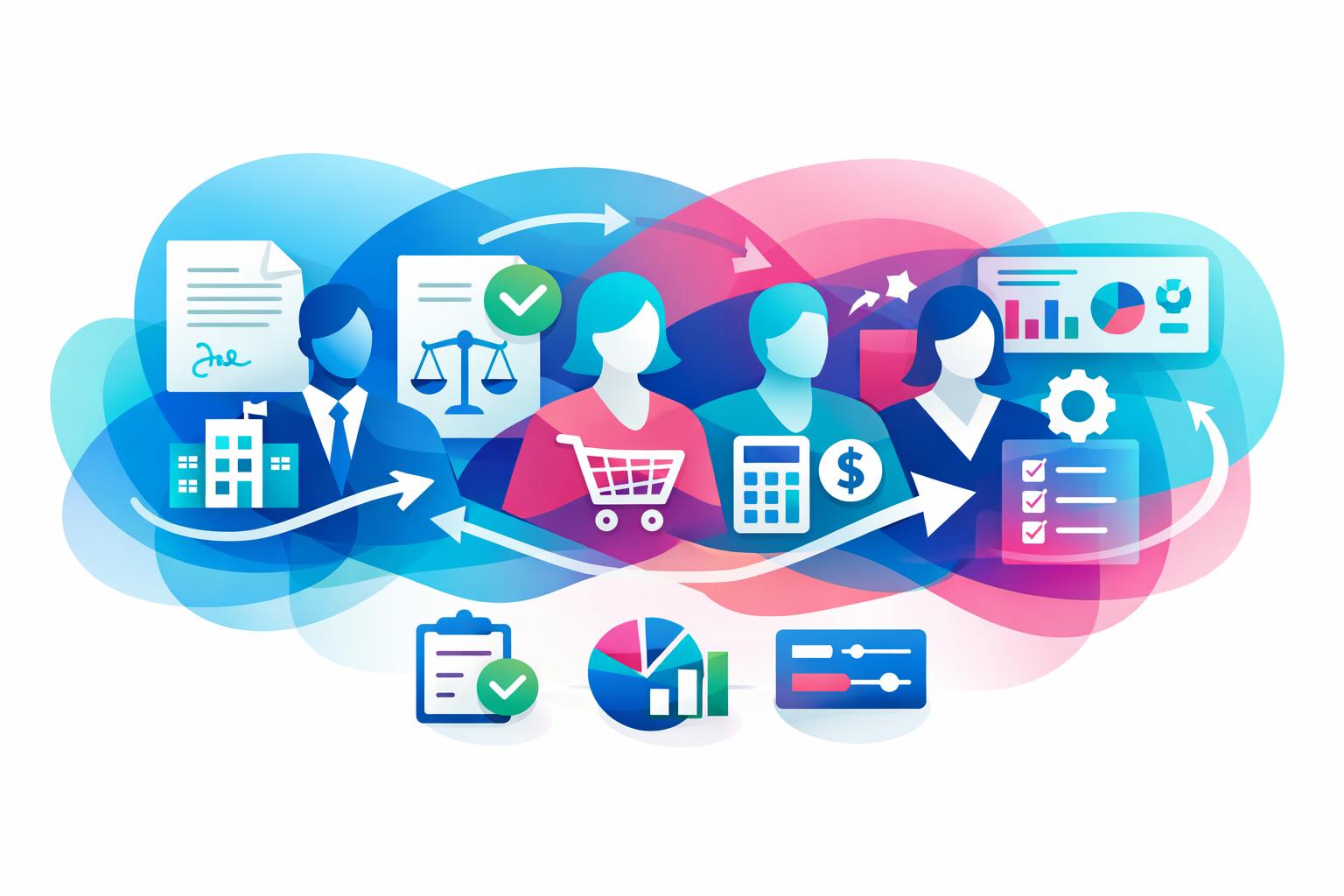 Kontraktstyring med klar rollefordeling og workflows