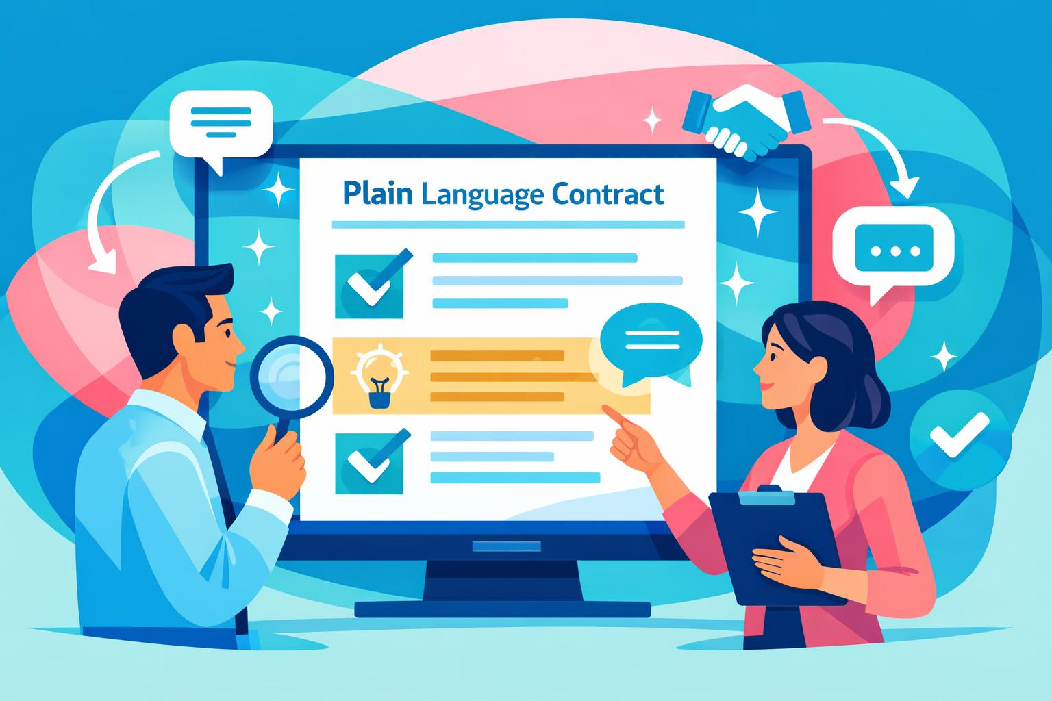 Plain Language Contracts for Faster Deals and Fewer Disputes