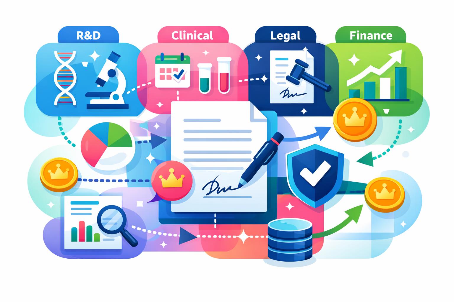 Kontraktstyring for biotech med licenser og compliance